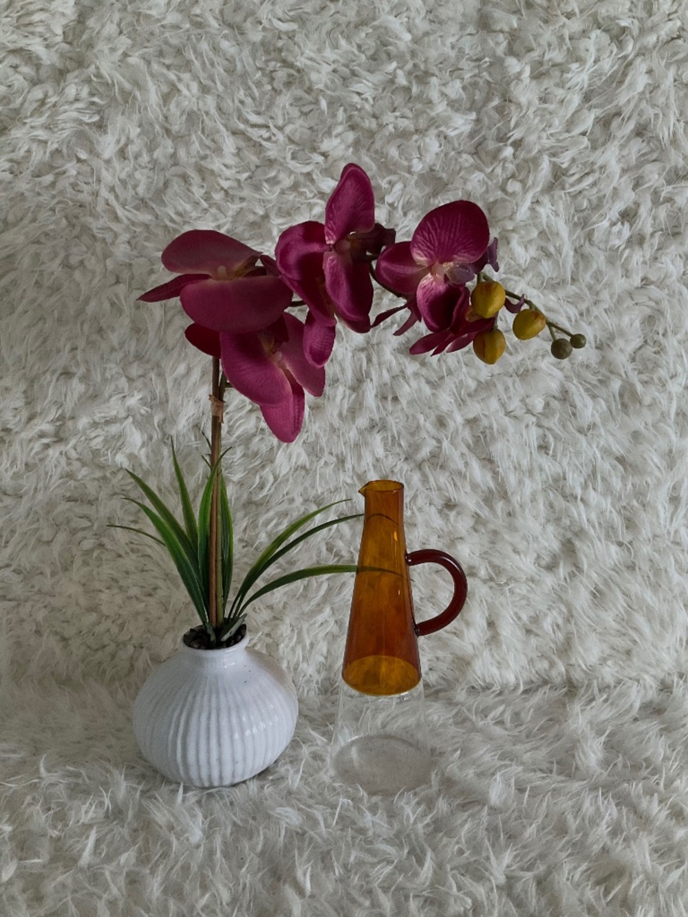 VINTAGE-STYLE MID-CENTURY GLASS PITCHER OR CRUET!